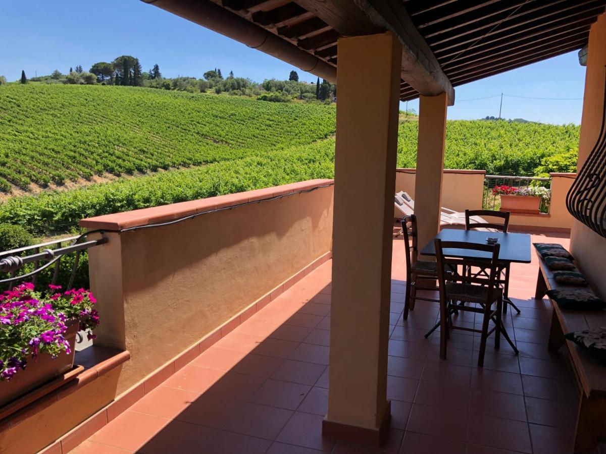 Апартаменты Il Gufo Del Chianti Монтеспертоли Экстерьер фото