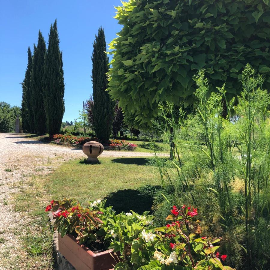 Апартаменты Il Gufo Del Chianti Монтеспертоли Экстерьер фото