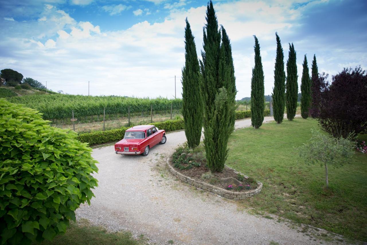 Апартаменты Il Gufo Del Chianti Монтеспертоли Экстерьер фото